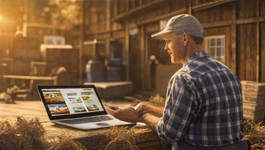Farm website modernization with e-commerce and seasonal updates